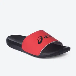 ASICS Unisex Red & Black Printed AS003 Sliders-6