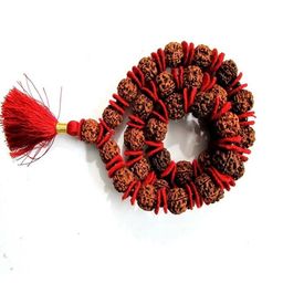 Divine souvenirs Unisex 5 Mukhi Rudraksha Chain-25