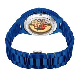 SANSIMAYO Men Skeleton Dial Analogue Automatic Watch SM-WM-211-BLUE image 2