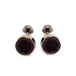 PELUCHE Brown Zirconium Ceramic Cufflink-image-9