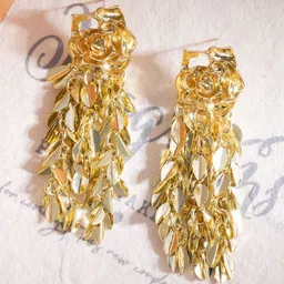 DressBerry Floral Drop Earrings-10