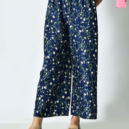 BAESD Women Pack Of 2 Floral Printed Flared Palazzos-picture-47