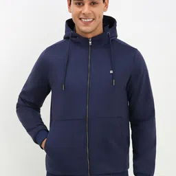 Allen Solly Men Solid Hooded Jacket-picture-56