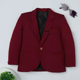 Ridokidz Boys Tailored-Fit Single Breasted Blazer-image-68
