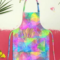 ArtzFolio Bicycles D6 Blue & Purple Printed Cotton Apron-image-57