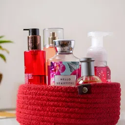 JASMEY HOMES Red Super Strong Desk Organiser-45