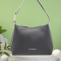 Caprese Women Solid Structured Handheld Bag-43