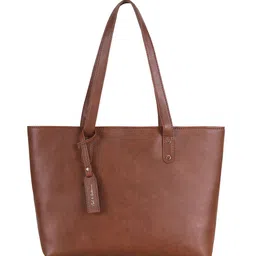 Mast & Harbour Tan Structured Shoulder Bag image 1