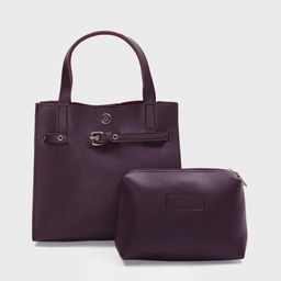 20Dresses Oversized Bucket Shoulder Bag With Buckle Detail-54