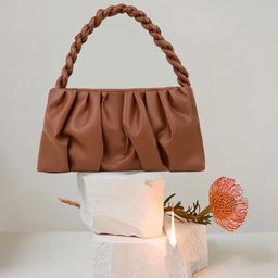 OsaiZ PU Shopper Handheld Bag with Tasselled-image-48