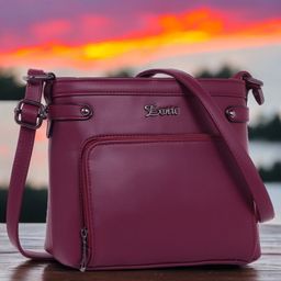 Exotic PU Structured Sling Bag with Tasselled-image-18