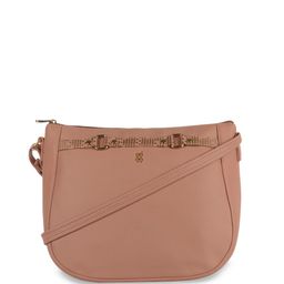 Baggit PU Structured Sling Bag with Tasselled-image-46