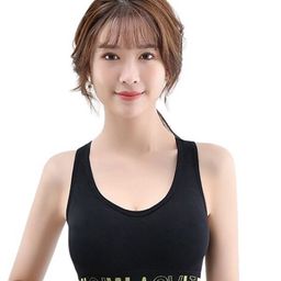Alexvyan Rapid-Dry Cotton Workout Bra With High Support Full Coverage Lightly Padded-22