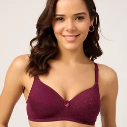 DressBerry Polka Dot Bra Full Coverage Lightly Padded-picture-16