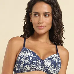 Van Heusen Abstract Printed Full Coverage All Day Comfort Cotton Everyday Bra-33
