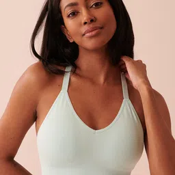 La Vie en Rose Medium Coverage Lightly Padded Workout Bra with All Day Comfort-picture-18