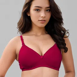 LUX VENUS Lightly Padded Cotton Anti Odour Everyday Bra With All Day Comfort-25