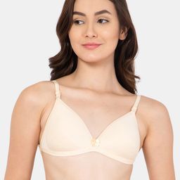 Lady Lyka Lightly Padded Non Wired T-Shirt Bra-image-18