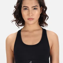 ATHLISIS Black Bralette Lightly Padded Workout Bra AWBT.020-image-44