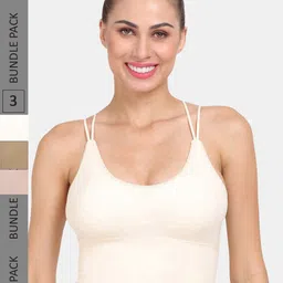 Amour Secret Pack of 3 Lightly Padded Workout Bra-image-91