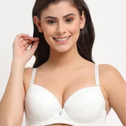 MAKCLAN Underwired & Lightly Padded Plunge Bra-picture-12