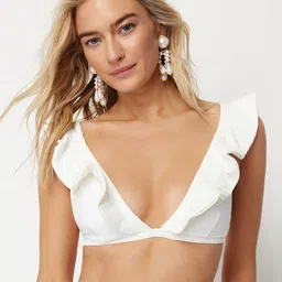 Trendyol Half Coverage Lightly Padded Everyday Bra With All Day Comfort-picture-43