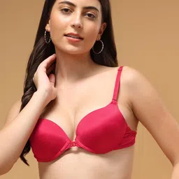 BRACHY Medium Coverage Underwired Lightly Padded Plunge All Day Comfort Bra-picture-37