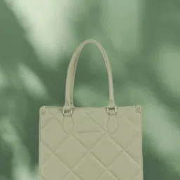 MINI WESST Textured Structured Shoulder Bag Up to 12 inch-54