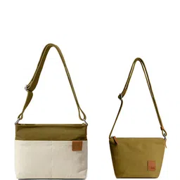 DailyObjects Pack Of 2 Structured Sling Bag with Quilted image 1