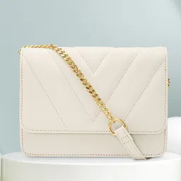 Fastrack Structured Sling Bag with Quilted image 1
