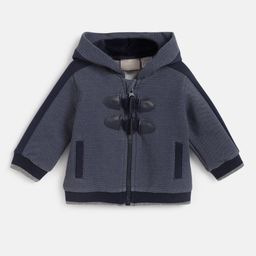 Chicco Boys Checked Open Front Jacket with Embroidered-picture-5
