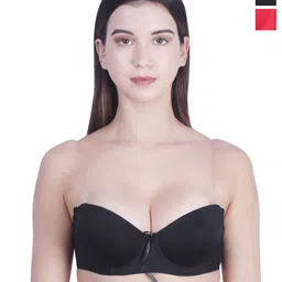 BRACHY Pack Of 2 Medium Coverage Underwired Heavily Padded Bras With All Day Comfort-picture-14