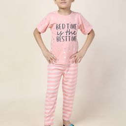 Here&Now X Denikid Boys Printed Pure Cotton T-shirt with Trousers-picture-4