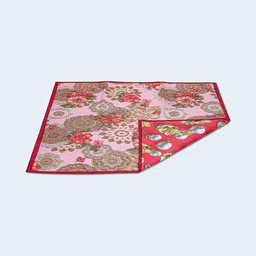 CASA-NEST Pink & Brown Printed Reversible Table PlacematsFoodMat-43