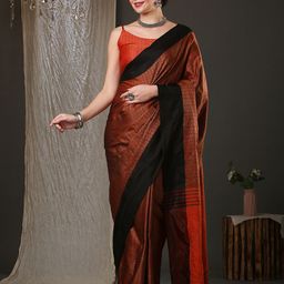 Mitera Paisley Silk Cotton Saree-image-72