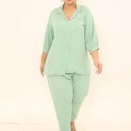 Swadeshi Shringaar Top & Trouser Co-Ords-image-25