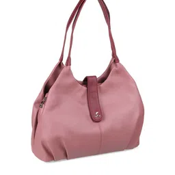Mochi Peach-Coloured Structured Shoulder Bag image 4