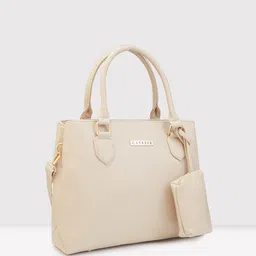Caprese PU Structured Handheld Bag with Pouch image 2