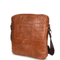 Sassora Leather Structured Handheld Bag with Quilted image 3