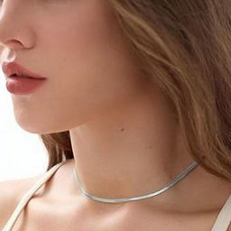 VAMA Silver-Plated Choker Chain-image-99