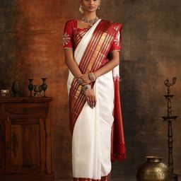Parampara Ethnic Woven Design Pure Silk Banarasi Saree-picture-11