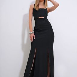 Trend Alacati stili Women Shoulder Straps Maxi Dress-image-65