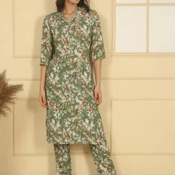 AURELIA V Neck Tunic With Trousers Co-Ords-image-84