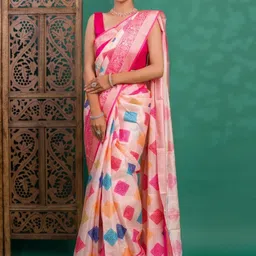 KCPC BANDHANI Women Multi Sarees-picture-10