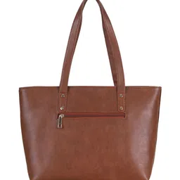 Mast & Harbour Tan Structured Shoulder Bag image 3