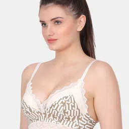 Amour Secret Typography Printed Bra Full Coverage Lightly Padded-PD6003_Hna image 5