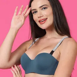 PrettyCat Bra Half Coverage Non-Wired Lightly Padded image 3