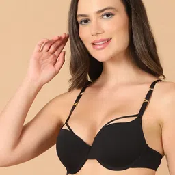 PrettyCat Push Up Bra Half Coverage Underwired Lightly Padded image 5