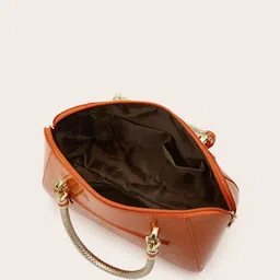 SYGA PU Structured Handheld Bag image 3