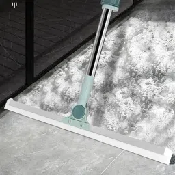 Retractable and Adjustable Broom for Flat Floor Floor Wiper-image-97